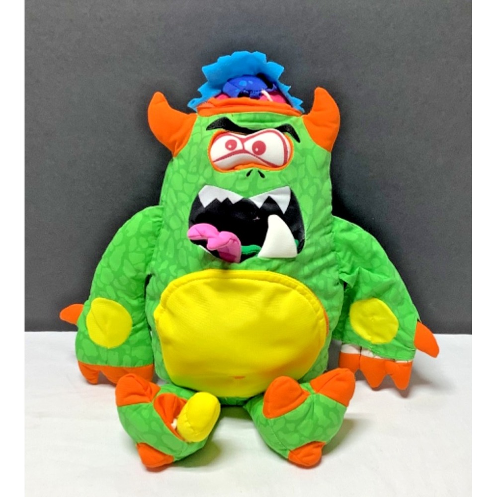 Gross out DOODLE Monster Plush Green 2006